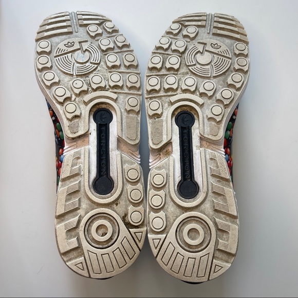 Adidas Limited Edition M&M Skittles Size 11 Torsion Men's Running Shoes AQ3148 - Picture 4 of 9